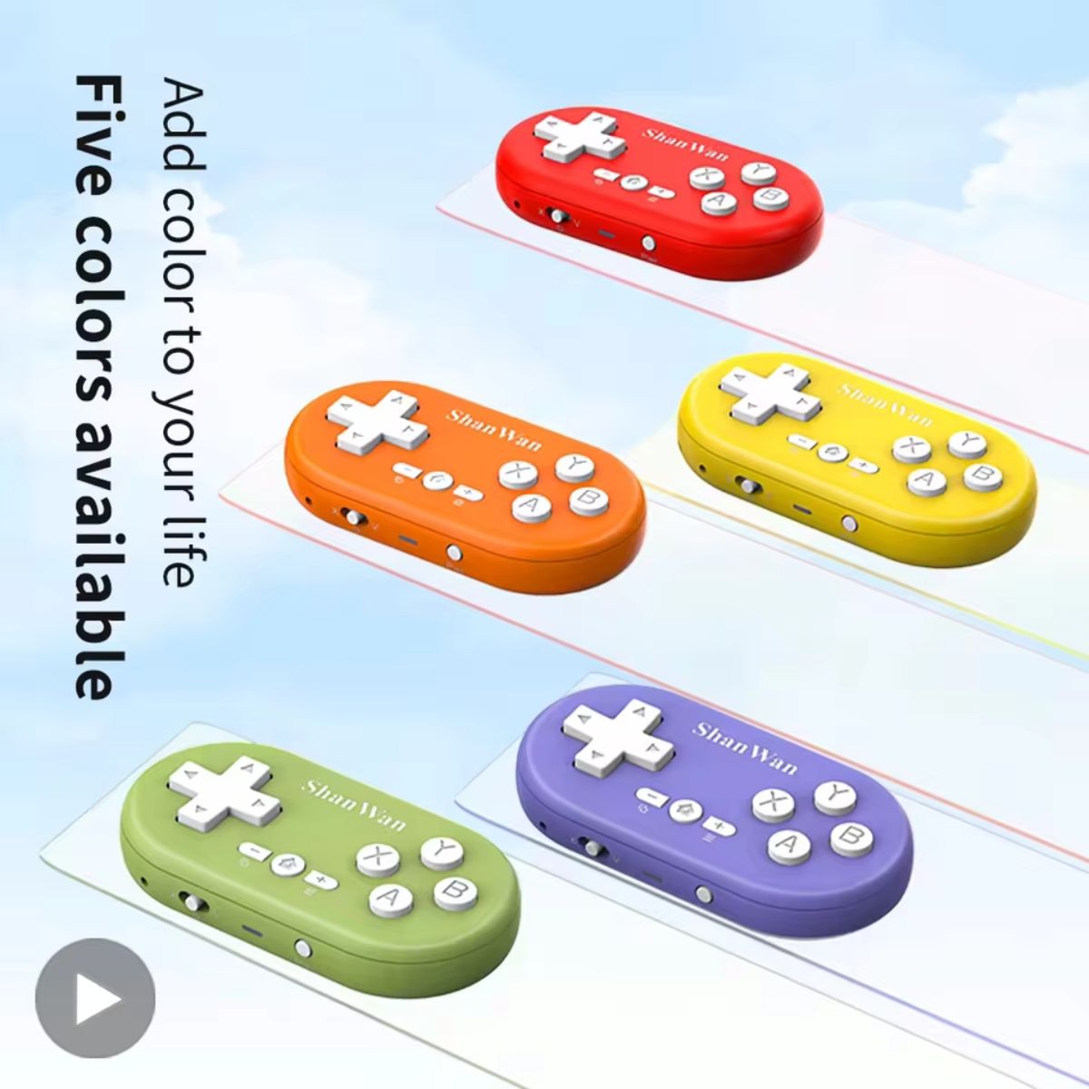 Universal Wireless Bluetooth Gaming Controller