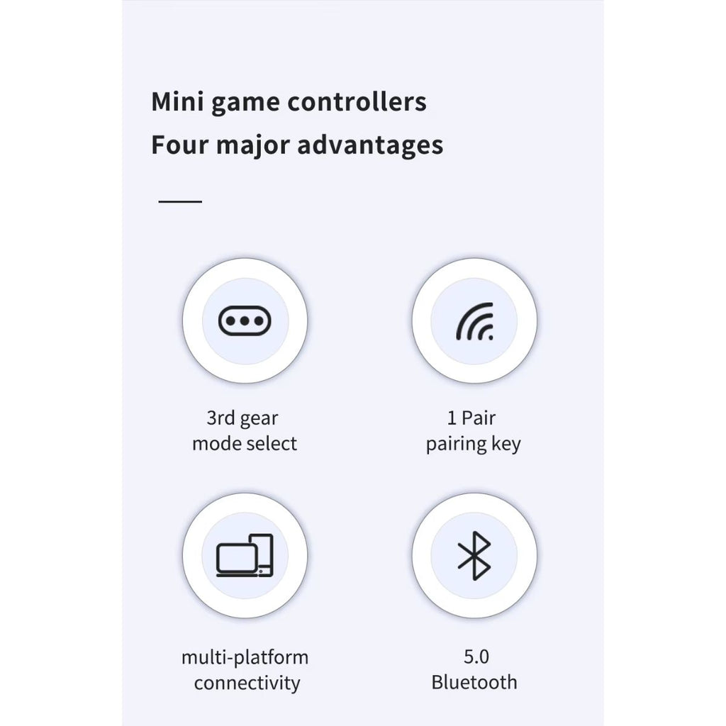 Universal Wireless Bluetooth Gaming Controller