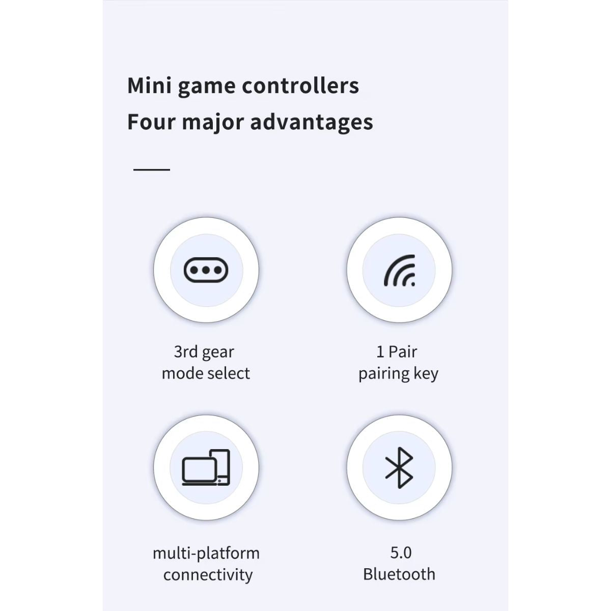 Universal Wireless Bluetooth Gaming Controller