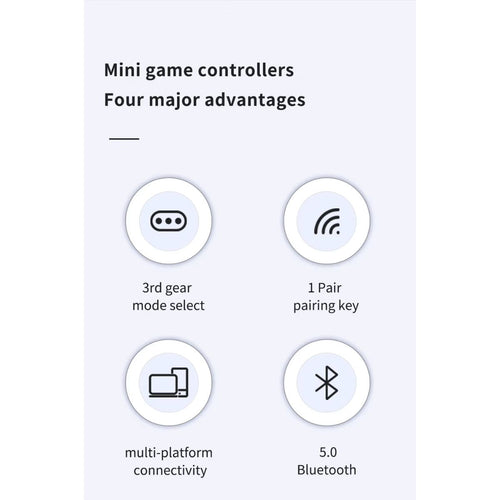 Universal Wireless Bluetooth Gaming Controller
