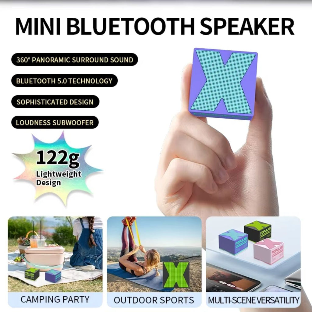 Basix Portable Mini Bluetooth Stereo Speaker